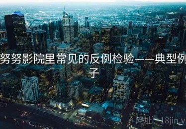 努努影院里常见的反例检验——典型例子