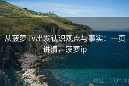 从菠萝TV出发认识观点与事实：一页讲清，菠萝ip