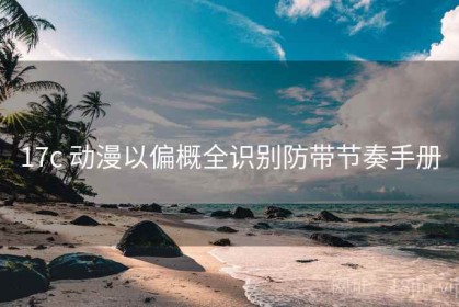 17c 动漫以偏概全识别防带节奏手册