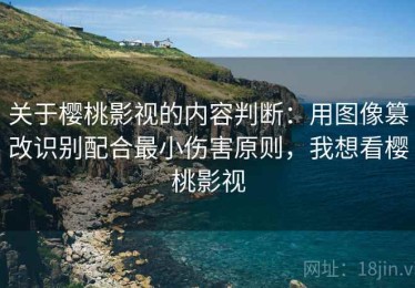 关于樱桃影视的内容判断：用图像篡改识别配合最小伤害原则，我想看樱桃影视