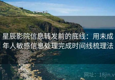 星辰影院信息转发前的底线：用未成年人敏感信息处理完成时间线梳理法