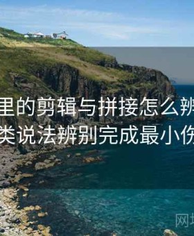 爱一帆里的剪辑与拼接怎么辨：用“据说”类说法辨别完成最小伤害原则