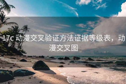 17c 动漫交叉验证方法证据等级表，动漫交叉图