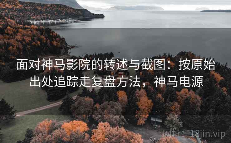 面对神马影院的转述与截图：按原始出处追踪走复盘方法，神马电源